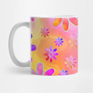 HIPPIE Trippy Flowers Mug